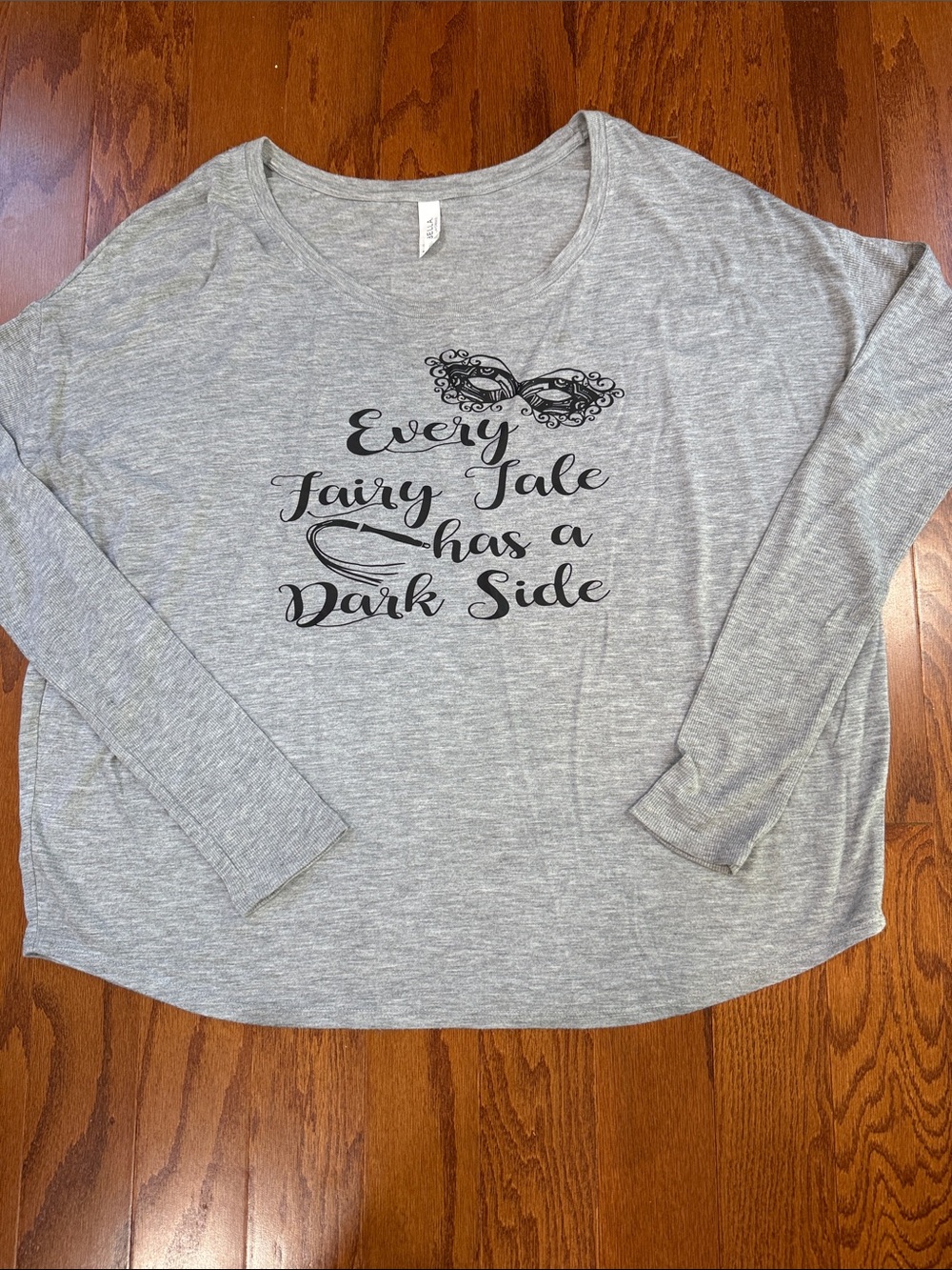 Bella + Canvas Every Fairy Tale Has a Dark Side Graphic Top L